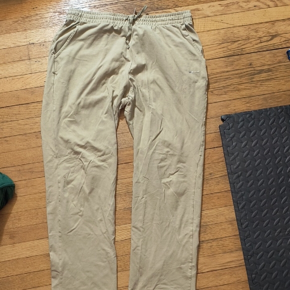 Men's Beige Joggers - Picture 1 of 7